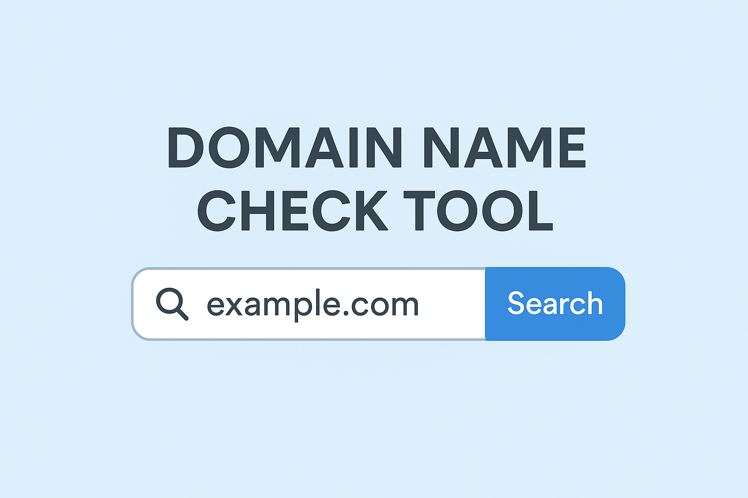 Website Name Availability Tool