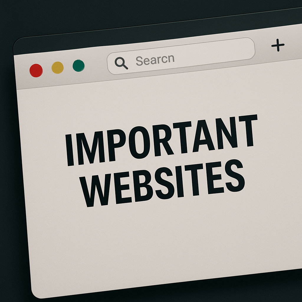 Important Sites